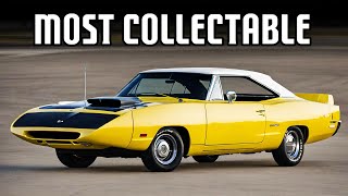 10 Most Collectable Classic Mopar Muscle Cars  How Much They Cost [upl. by Gleich90]