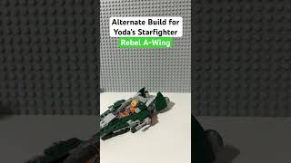 AWing ALTERNATE BUILD FOR YODAS STARFIGHTER [upl. by Myrtice]