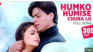 hamko hami se chura lo song Shahrukh Khan  Aishwarya Ray [upl. by Enahs]