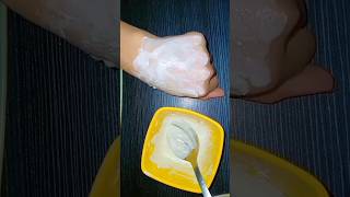 kaolin clay mask for oily skin  pimple free  brighting face cleanskincare cleanskin [upl. by Eniarral433]