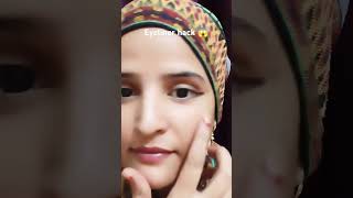 Viral Eyeliner Hack😲 Anihashaikh16 makeuptips short makeuptutorial eyemakeup eyelinerhack [upl. by Joby]