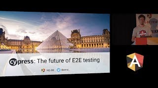 Dominic Elm  Cypress The future of E2E testing [upl. by Eedolem]