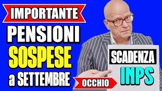 PENSIONI ATTENZIONE BLOCCO A SETTEMBRE❗️IMPORTANTE DOCUMENTO DA PRESENTARE VIDEO GUIDA 💻💸 [upl. by Atiuqer]