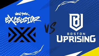 NYXLOverwatch vs BostonUprising  Opening Weekend West  Day 1 [upl. by Lamrouex]