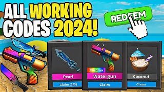 ALL WORKING SUMMER UPDATE CODES FOR MURDER MYSTERY 2 IN ROBLOX MM2 SUMMER CODES 2024 [upl. by Ralaigh]