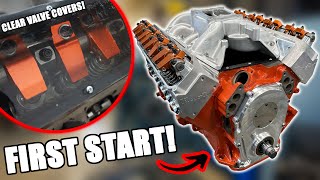 Starting The CUSTOM 483ci Stroker Big Block Mopar For The FIRST Time [upl. by Ahsiekan]