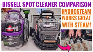 Bissell SpotClean Pet Pro vs Bissell Little Green Hydrosteam Comparison [upl. by Kan]