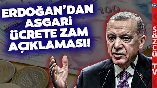 Erdoğandan Asgari Ücrete Zam Mesajı 2024 Yeni Asgari Ücret Ne Kadar Olacak [upl. by Nasas]