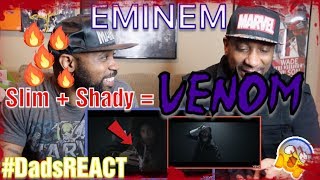 DADS REACT  VENOM MUSIC VIDEO x EMINEM  IS SLIM SHADY VENOM   REACTION [upl. by Ellak]