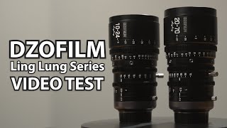 Video Test  DZOFILM MFT Lenses Ling Lung Series [upl. by Pesek]