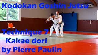 Kodokan Goshin Jutsu technique 7  Kakae dori [upl. by Cairns]