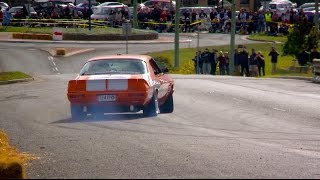 Targa Tasmania 2016  Holden HQ Monaro V8 Pure Sound [upl. by Enyar]