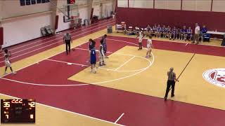 St James School vs Mercersburg Academy Mens JV Basketball [upl. by Enileuqaj720]