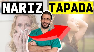 ❌👃 Causas de NARIZ TAPADA y Obstrucción nasal ¿Se puede CURAR ✅ la congestión nasal [upl. by Ahsratan]