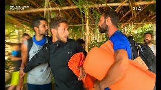 Survivor 3  Άντε γμίσου βουτυρομπεμπέ  Θα σου σπάσω τα σαγόνια  Όλος ο καυγάς Τόνι  Βασίλη [upl. by Atinet]