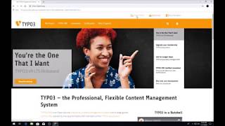 How to install Typo3  9 LTS [upl. by Slemmer179]