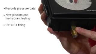 Dickson 4quot Pressure Chart Recorders PW4 Series [upl. by Jairia912]