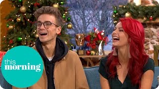 Joe Sugg Refuses to Deny Strictly Dating Rumours  This Morning [upl. by Auqinal]