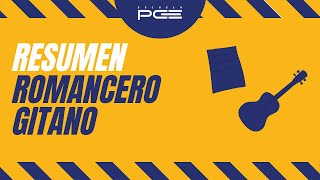 Resumen de Romancero Gitano ⭐️ Escuela PCE [upl. by Pry]