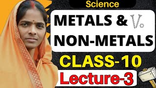 Science class10th chemistry chapter3 Metals and nonmetal Lecture3 youtubeeducationstudents [upl. by Romona]