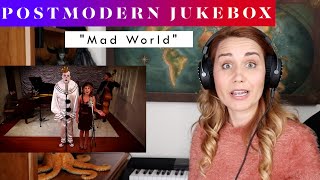 Postmodern Jukebox quotMad Worldquot ft Puddles Pity Party REACTION amp ANALYSIS by Vocal CoachOpera Singer [upl. by Coral]