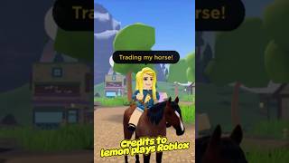 Credits to Lemon Plays Roblox This is lemon’s vidWildHorseIslands WHI Horse Equestrian ￼ [upl. by Cristen341]