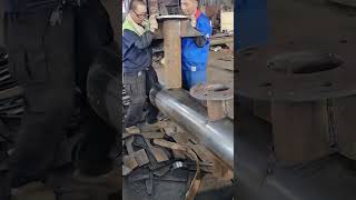 Installation process of tee pipe valve joint [upl. by Alexi]