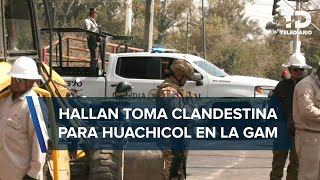 Hallan toma clandestina de combustible en calles de la GAM [upl. by Ashleigh729]