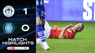 HIGHLIGHTS  Wigan 10 Wycombe [upl. by Enilrac556]