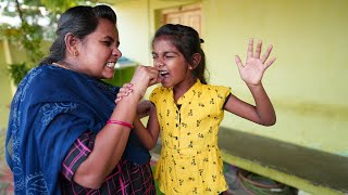 அச்சு பாப்பா பல்லு விழுந்து வாய்க்குள்ளே போயிடிச்சு 🙄  tooth fell out  MrsAbi [upl. by Leund]