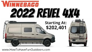 2022 Winnebago 4x4 Revel Walkthrough Tour in 4K [upl. by Anadroj]