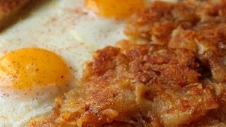 Hash Browns  Hash Browned Potato Recipe  Classic Breakfast Potatoes [upl. by Lacie784]