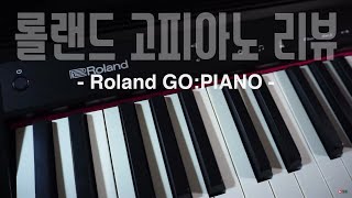 포터블 키보드 추천  롤랜드 고피아노 리뷰 버스킹에 좋은 키보드 Roland GOPIANO [upl. by Boothe87]