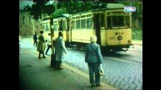 SchmalspurStraßenbahnen in KarlMarxStadt Auf schmaler Spur durch die Stadt [upl. by Mccandless]