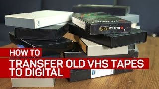 Convert your VHS tapes into digital files [upl. by Illehs]