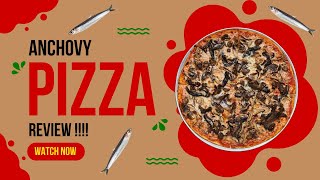 Trying Dominos Anchovy Pizza For The First Time Review [upl. by Oam]