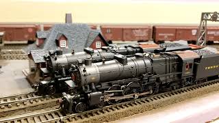 Engine Showcase Bachmann Pennsylvania PRR K4s w superdetail paint and TCS WOWsound [upl. by Hui]