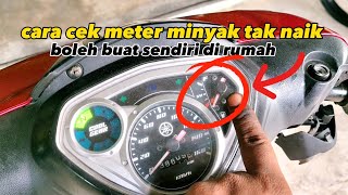 cara cek meter minyak tak naik  motor lagenda 110zr [upl. by Rufus229]