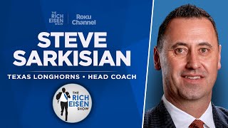 Texas HC Steve Sarkisian Talks CFP Quinn Ewers Arch Manning amp More with Rich Eisen  Full Interview [upl. by Selfridge42]