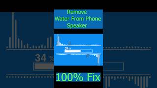 Remove Water From Phone Speaker \u00100 Fix shorts viralvideo speaker water sound [upl. by Floyd]