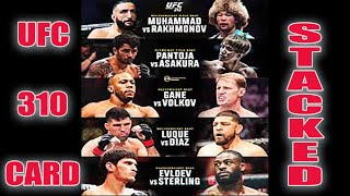 UFC 310 Card is a Banger [upl. by Timotheus]