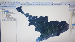 Mosaicking and Subsetting for quotregionquot quotdistrictquot etc for GIS students central regioneducation [upl. by Arebma]