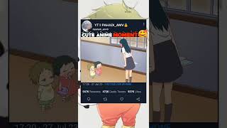 Anime cute moments 🥰 cute kotarocutemoments kotaro anime shorts [upl. by Murat]