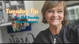 Tip Tuesday Easy Fall page ideas [upl. by Andromede]