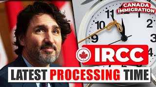 IRCC April Processing Time  Changes for PR Cards TRS Citizenship amp Family Visitor Work Permits [upl. by Harbour]