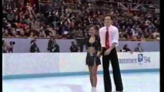 1994 Lillehammer Olympics Ice Dance Medals Ceremony [upl. by Anaitit201]