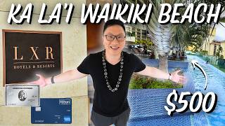 Hilton LXR Waikiki Beach Worth 500 Ka Lai  Luxury Resort in Hawaii [upl. by Nylaret]