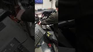 Honda VFR 1200 F quickshifter dyno 300 kmh [upl. by Siri]