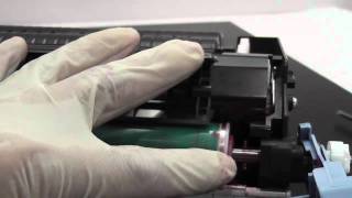 How to refill HP colorjet 5550 [upl. by Pendergast]