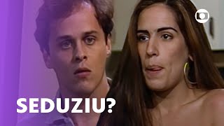 Raquel rouba beijo de Marcos e o deixa chocado  Mulheres de Areia  TV Globo [upl. by Alguire]